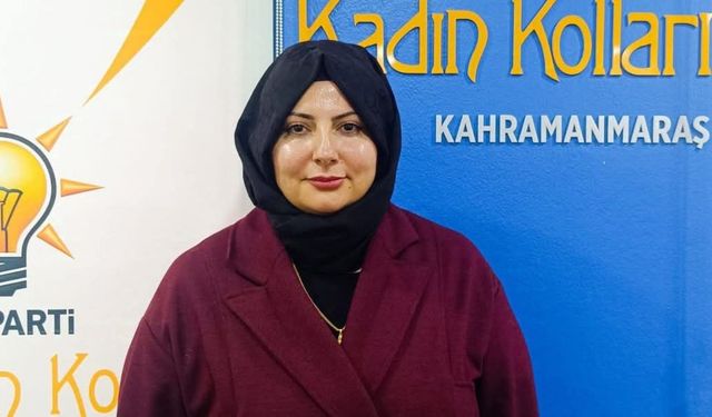 AK Parti Dulkadiroğlu İlçe Başkanı Hatice Kenger oldu