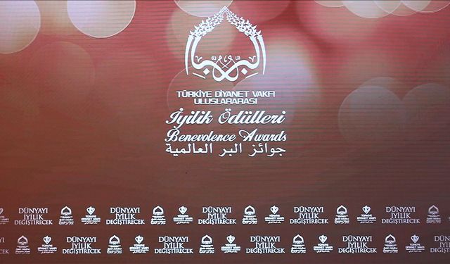 Türkiye Diyanet Vakfının "Uluslararası İyilik Ödülleri"ne başvurular başladı