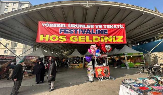 Kahramanmaraş’ta Yöresel Ürünler ve Tekstil Festivali’ne yoğun ilgi