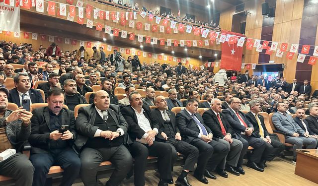 Yeniden Refah Partisi 2. Olağan Onikişubat İlçe Kongresi gerçekleşti