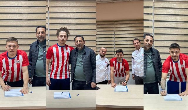 Kahramanmaraşspor 4 futbolcuyu kadrosuna kattı