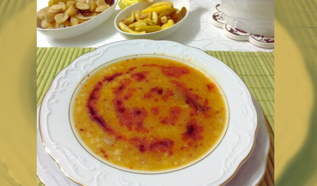 Kahramanmaraş’ın şifa kaynağı dövmeli mercimek çorbası