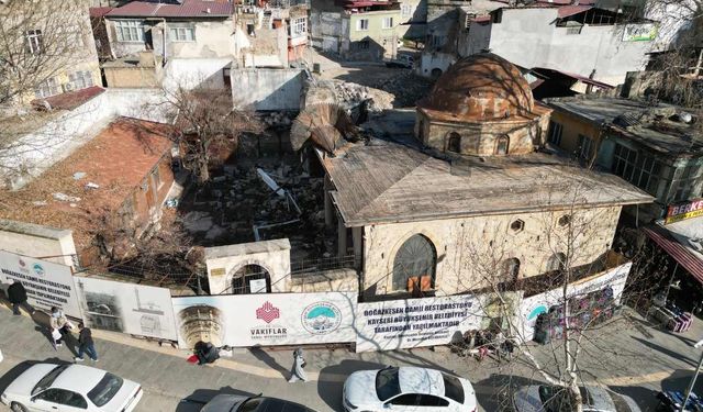 Boğazkesen Camii'nde 2 yıllık bekleyiş son buluyor