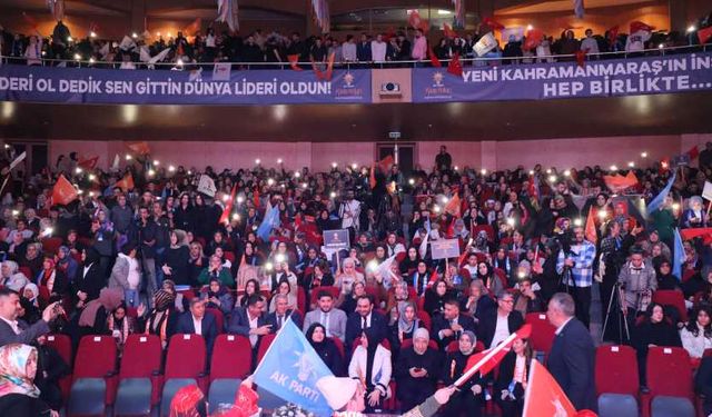 Kahramanmaraş’ta AK Parti Kadın Kolları Kongresi gerçekleşti