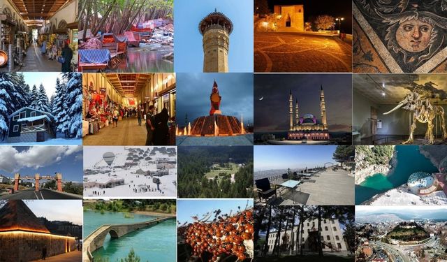 Kahramanmaraş'a gelen turistlerin en çok gittiği yerler belirlendi