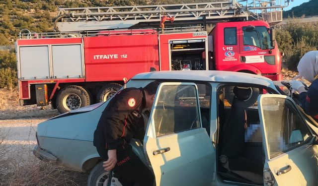 Kahramanmaraş'ta trafik kazası: 1 ölü, 1 yaralı