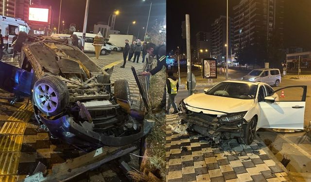 Kahramanmaraş’ta trafik kazası; 2 yaralı