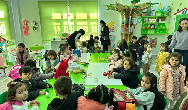 Şehit Hakan Akdere Gündüz Bakımevi’nde ilk ders zili çaldı