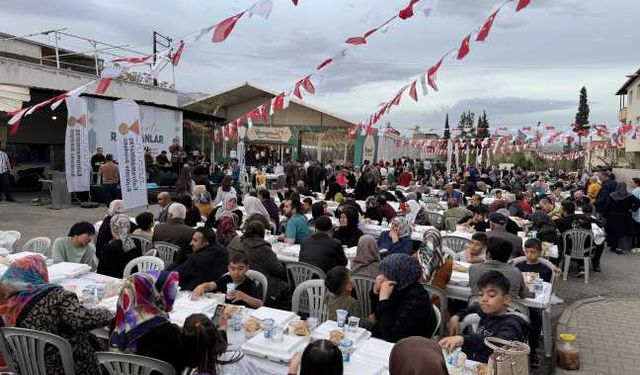 Kahramanmaraş'ta ramazana özel "İlçemde İftar Var" programı tamamlandı