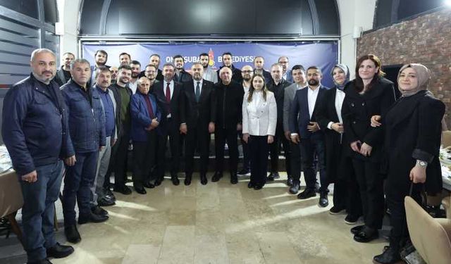 Başkan Toptaş, muhtarlarla iftar sofrasında buluştu