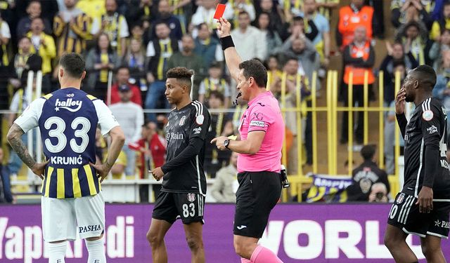 Beşiktaş, Fenerbahçe maçlarında çok kızarıyor