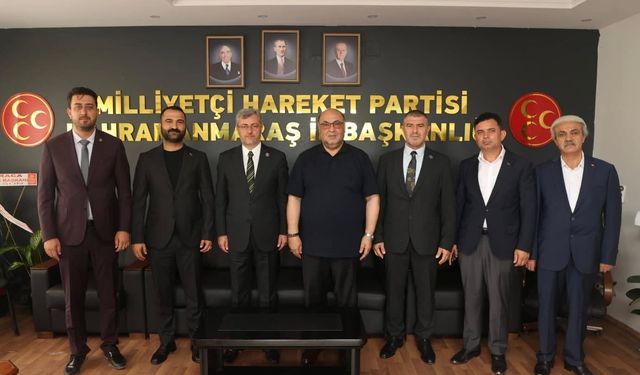 Başkan Akpınar’dan MHP İl Başkanı Metehan’a hayırlı olsun ziyareti