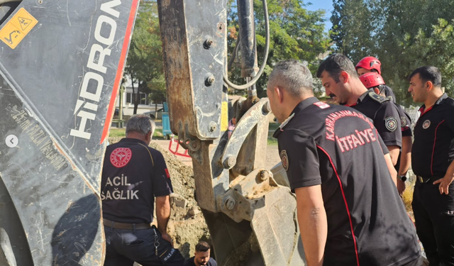Kahramanmaraş’ta Göçük Altında Kalan İşçi Kurtarıldı