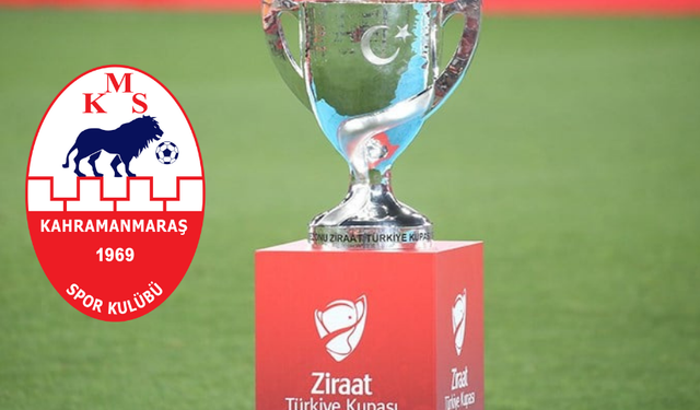Kahramanmaraşspor’un Ziraat Türkiye Kupası rakibi belli oldu