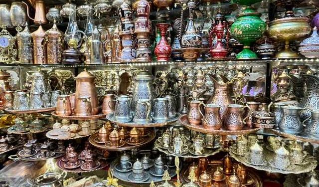 Kahramanmaraş’ta bakır ürünlerinde fiyatlar çeşitlilik gösteriyor
