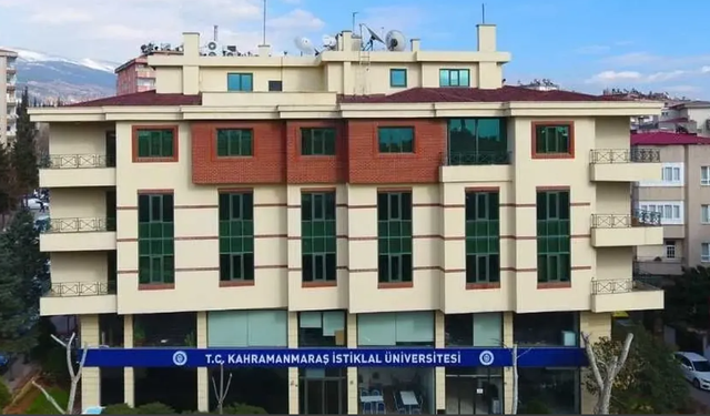 Kahramanmaraş İstiklal Üniversitesi’ne yeni bölüm açıldı