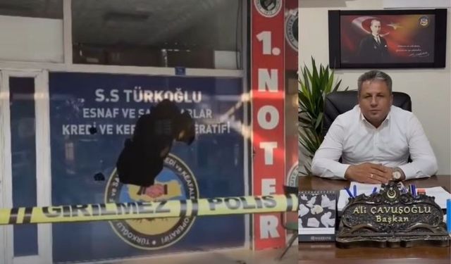 Kahramanmaraş’ta kooperatife silahlı saldırı, Başkan Çavuşoğlu açıkladı