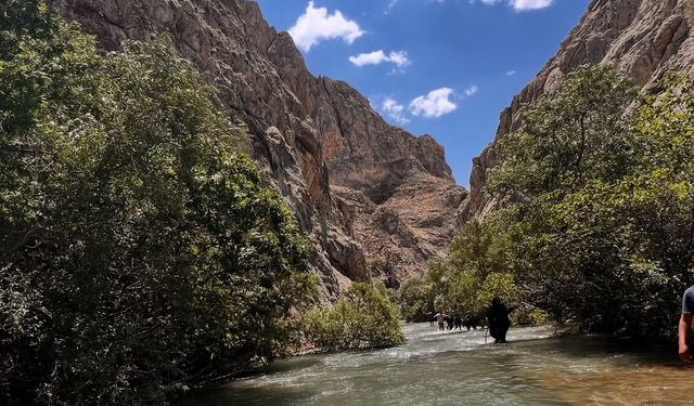 Kahramanmaraş’ta görenleri hayran bırakan kanyon