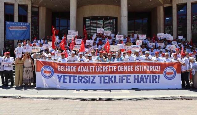 Çetin, “Yetersiz teklife hayır, gelirde adalet, ücrette denge istiyoruz”