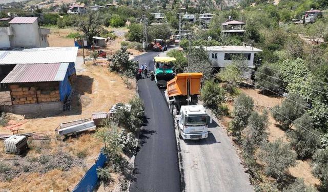 Dönüklü’nün Ana Caddesi Yenileniyor