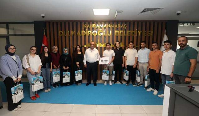 Dulkadiroğlu Belediyesi’nden YKS Başarısına Büyük Destek