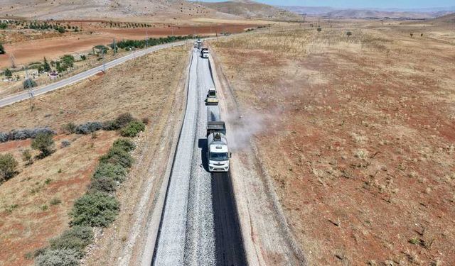 Afşin Örenderesi Yolu Büyükşehir’le Yenilendi