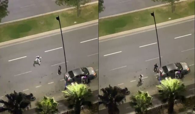 Binevler Uzun Çarşı’da ilginç anlar, hayvan kostümüyle oynadı