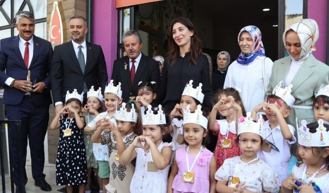 Şehit Hakan Akdere Gündüz Bakımevi’nde ilk ders zili çaldı