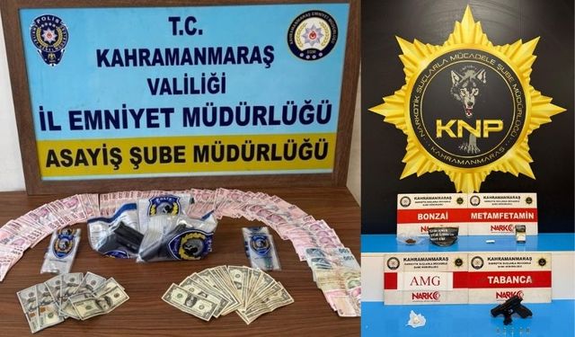 Kahramanmaraş’ta Suç Makinelerine Darbe: 63 Şahıs Yakalandı!