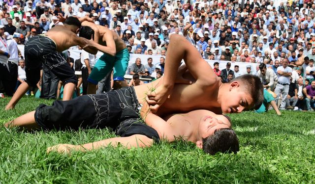29. Bertiz Boyalı Şalvar Güreşi Müsabakaları Coşkuyla Gerçekleşti