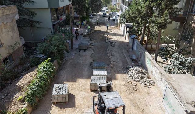 Dulkadiroğlu’nda Yollar Yenileniyor