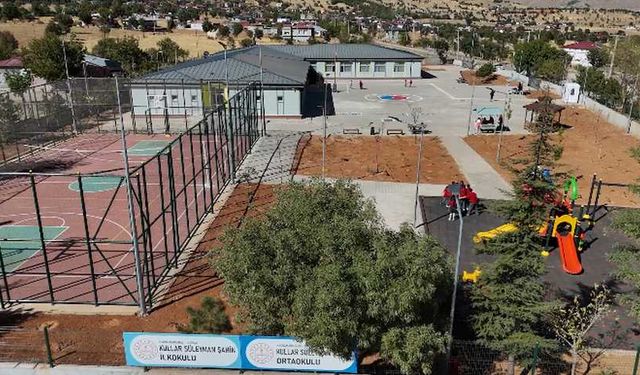 Nurhak’ta Kullar Süleyman Şahin İlkokulu-Ortaokulu Eğitime Başladı