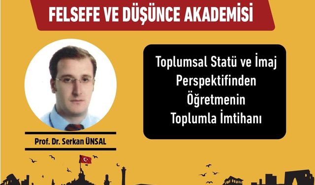 Kahramanmaraş’ta Felsefe ve Düşünce Akademisi Başlıyor