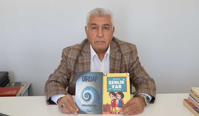 Kahramanmaraşlı yazar Salman Kapanoğlu kitaplarını tanıttı