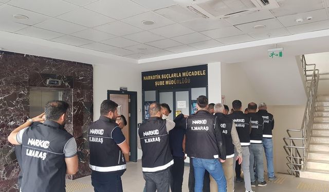 Kahramanmaraş’ta 15 zehir taciri hapsi boyladı