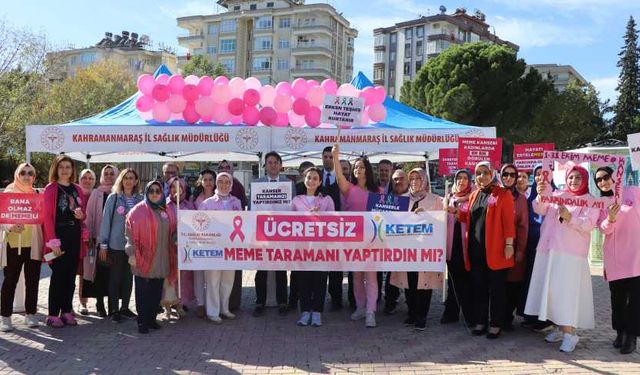 Kahramanmaraşlılara önemli uyarı; erken teşhis hayat kurtarıyor