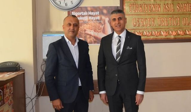 SGK İl Müdürü Karaoğlan, Ziraat Odası’nı Ziyaret Etti
