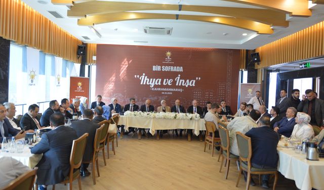 “Bir Sofrada İhya ve İnşa” buluşmasında birlik mesajları verildi