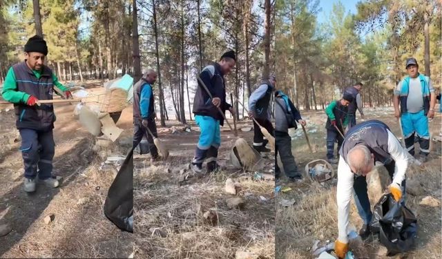 Dulkadiroğlu’nun o bölgesi dip bucak temizlendi
