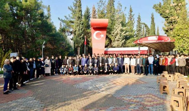 Kahramanmaraş’ta Şehit Öğretmenlere Minnet Ve Rahmet