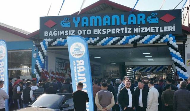 Kahramanmaraş’ta Yamanlar Oto Ekspertiz Hizmete Açıldı