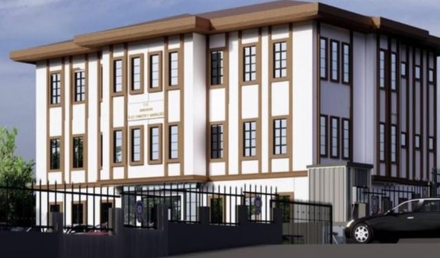 Kahramanmaraş’ta yeni hizmet binasının temeli atıldı