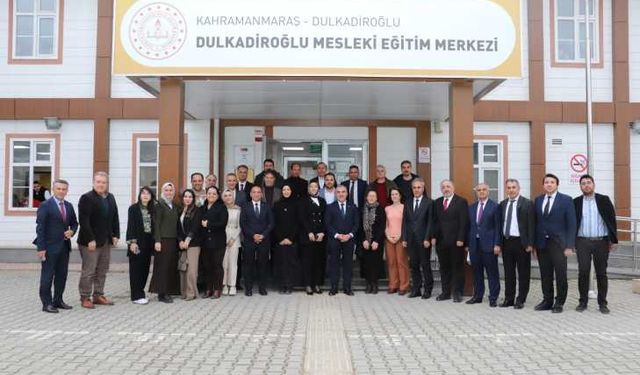 Kahramanmaraş’ta Mesleki Eğitime Yakın Mercek