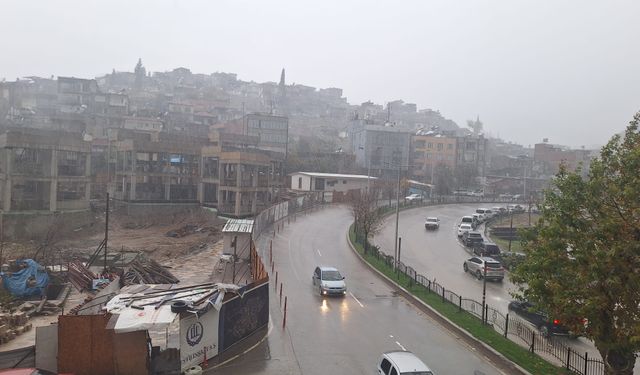 Kahramanmaraş’ta şiddetli yağış etkili oldu