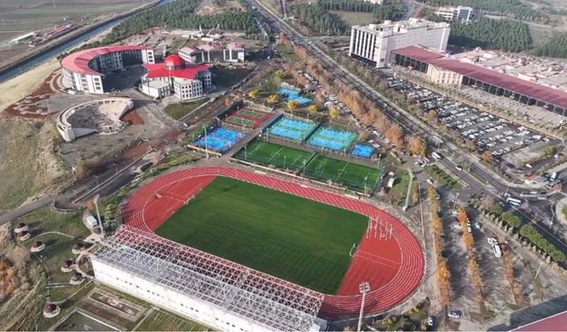 Hasar Gören KSÜ Spor Tesisleri Yenileniyor