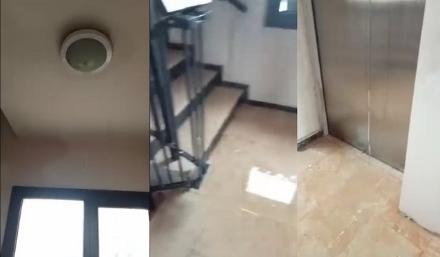 Kahramanmaraş TOKİ’lerde içler acısı manzara