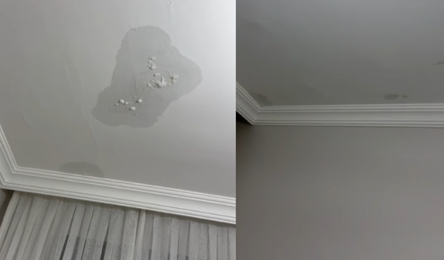 Kahramanmaraş’ta TOKİ evlerinde çatı ve akıntı sorunu