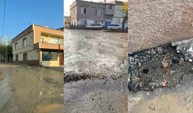 Dulkadiroğlu’nda su hattı patladı, mahalle günlerdir sular altında