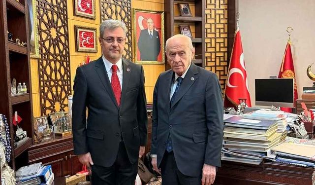 Başkan Metehan’dan MHP Lideri Devlet Bahçeli’ye ziyaret
