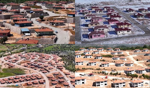 Kahramanmaraş’taki köy evlerinin görselleri